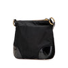 Prada Vitello Trimmed Tessuto Zip Top Crossbody Secondhand