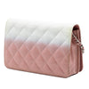Chanel Ombre Patent and Aged Calfskin Crystal Wallet On Chain Secondhand