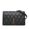 Secondhand Saint Laurent Diamond Quilted Lambskin Angie Chain Bag