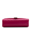Saint Laurent Small Chevron Calfskin Monogram Envelope Bag Secondhand