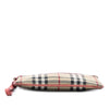 Burberry Haymarket Check Nylon Peyton Clutch Secondhand