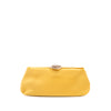 Chanel Satin Crystal Camellia Evening Frame Clutch Secondhand