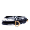 Dior Canvas Embroidered Tie Dye Saddle Bag Secondhand