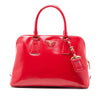 Prada Medium Saffiano Vernice Promenade Satchel Secondhand