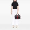 Gucci Calfskin Web Joy Boston Bag Secondhand