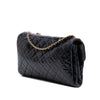Chanel CC Crackled Glazed Calfskin Accordion Flap Secondhand