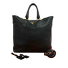 Prada Vitello Daino Open Convertible Tote Secondhand
