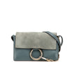 Chloé Small Suede and Calfskin Faye Crossbody Secondhand