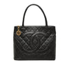 Chanel Caviar Medallion Tote Secondhand