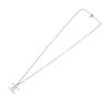 Chanel Gold Plated Enamel CC Pendant Necklace Secondhand