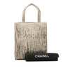 Chanel Mini Suede Studded Fringe Tote Secondhand