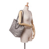 Chanel Quilted Iridescent Calfskin Shopping in Chains Tote Secondhand