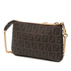 Fendi Zucchino Spalmati Chain Pochette Secondhand