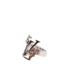 Louis Vuitton Palladium Plated Enamel Fairytale Cocktail Ring Secondhand