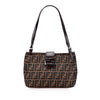 Fendi Zucca Canvas Shoulder Bag Secondhand