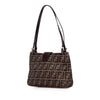 Fendi Zucca Canvas Shoulder Bag Secondhand