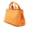 Prada Small Canvas Canapa Logo Satchel Secondhand