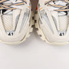 Balenciaga Track Panel Style Mesh and Nylon Sneakers in White x Orange, Size 41 EU Secondhand