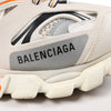 Balenciaga Track Panel Style Mesh and Nylon Sneakers in White x Orange, Size 41 EU Secondhand