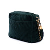 Chanel CC Chevron Suede Tassel Camera Bag Secondhand