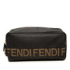 Fendi Nylon Logo Toiletry Pouch Secondhand