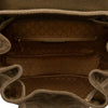 Gucci Suede Bamboo Drawstring Backpack Secondhand