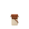 Celine Triomphe Coated Canvas Phone Pouch Flap Crossbody Secondhand