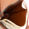 Celine Triomphe Coated Canvas Phone Pouch Flap Crossbody Secondhand