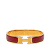 Hermès Narrow Enamel Clic H Bracelet PM Secondhand