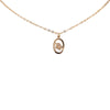 Dior Gold Plated CD Logo Pendant Necklace Secondhand