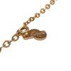 Dior Gold Plated CD Logo Pendant Necklace Secondhand