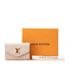 Louis Vuitton Leather Lockmini Compact Wallet Secondhand