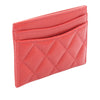 Chanel CC Quilted Caviar Card Case Secondhand