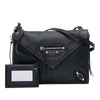 Balenciaga XS Leather Papier Triple Zip Around Crossbody Secondhand