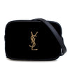 Saint Laurent Mini Velvet Monogram Lou Camera Belt Bag Secondhand