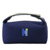 Hermès Small Toile Bride A Brac H Pavillon Case Secondhand