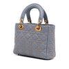Dior Small Lambskin Cannage Studded Supple Lady Dior Secondhand