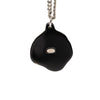 Chanel Brass Camellia Resin Strass Pendant Necklace Secondhand