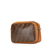 Fendi Glazed Fabric Vitello Century FF 1974 Camera Bag Secondhand