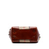Burberry Small House Check Canvas Bridle Canterbury Tote Secondhand