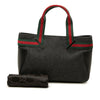 Gucci Denim Web Handbag Secondhand
