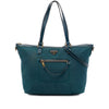 Prada Saffiano Trimmed Tessuto Front Zip Convertible Tote Secondhand