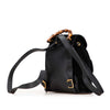 Secondhand Gucci Suede Bamboo Backpack