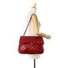 Chanel Maxi Lambskin 3 Accordion Flap Secondhand