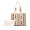 Chloé Medium Canvas Woody Tote Secondhand