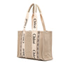 Chloé Medium Canvas Woody Tote Secondhand