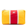 Prada Tricolor Tessuto Zip Pouch Secondhand