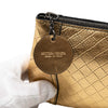 Bottega Veneta Metallic Nappa Intrecciomirage Pouch Secondhand