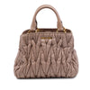 Miu Miu Matelasse Nappa Satchel Secondhand