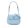 Prada Medium Spazzolato Leather Cleo Flap Crossbody Secondhand